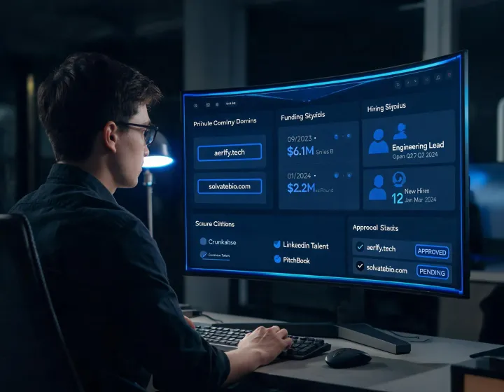 Buying-signal evidence workspace